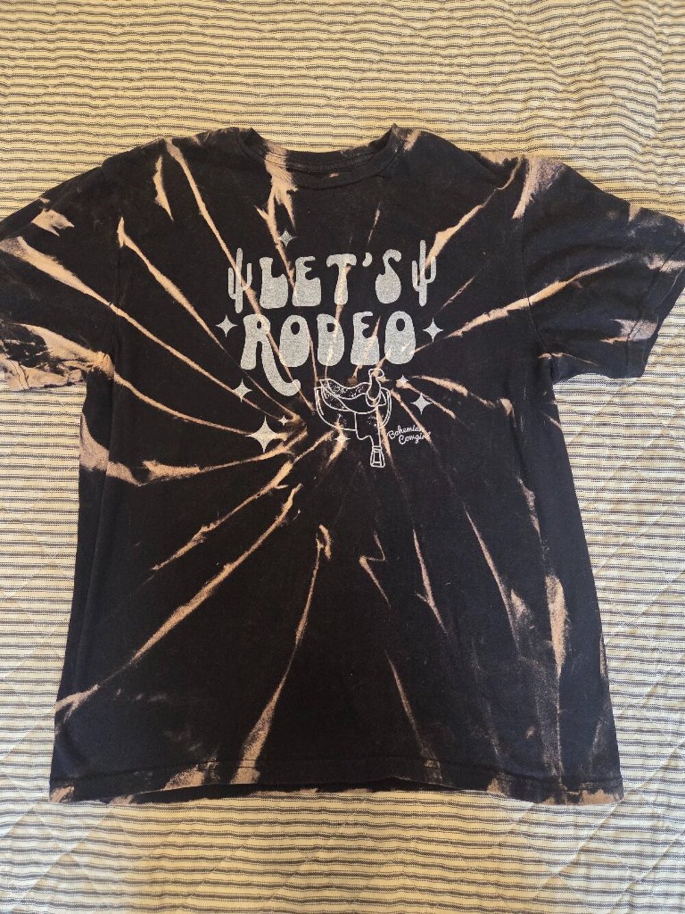 Let's Rodeo Tie Dye Tee